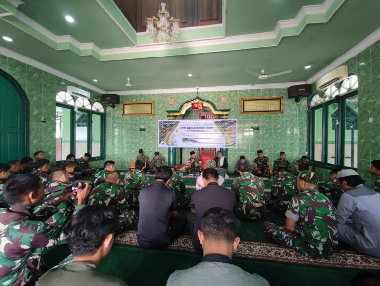 TNI di Mimika Papua Gelar Peringatan Isra Mi’raj Nabi Muhammad SAW 1444 H/2023 M