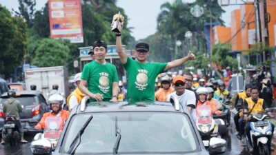 Meriah, Ribuan Warga Hingga Pelajar di Kota Bogor Sambut Piala Adipura