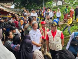 Dedie Rachim Pantau Proses Evakuasi Bencana di Kelurahan Empang  Forkopimda
