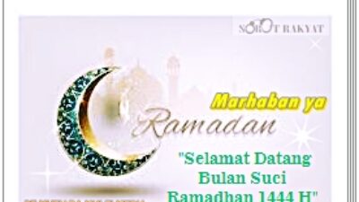 Media Sorot Rakyat Sambut Datangnya Bulan Suci Ramadhan 1444 Hijriyah