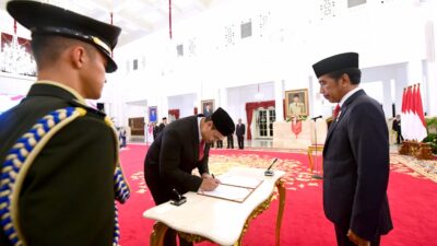 Presiden Jokowi Resmi Lantik Dito Ariotedjo sebagai Menpora