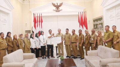 CSR Rp 50 juta PT Pegadaian Motivasi BUMN, BUMD lainnya Percepat ODF di Kota Bogor