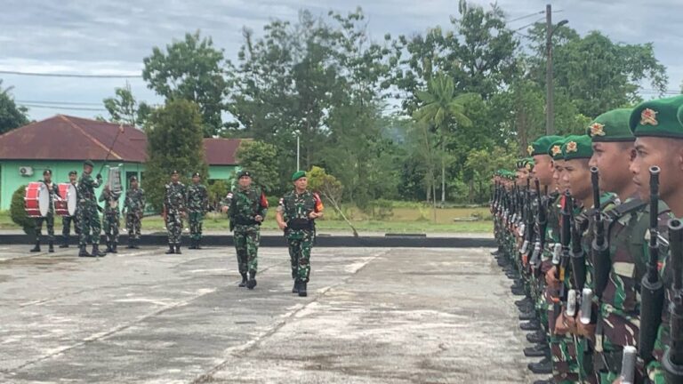 Satgas Pam Obvitnas PT. Freeport Indonesia Dilepas Danrem