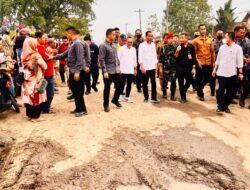 Tinjau Ruas Jalan Rusak di Lampung, Pemerintah Pusat Segera Bantu Perbaiki