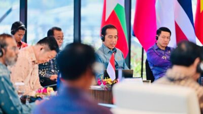 Sesi Retreat KTT Ke-42 ASEAN, Presiden Dorong Implementasi Lima Poin Kesepakatan dan AOIP