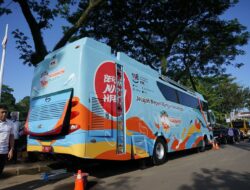 Akhirnya Bus KPK Parkir di Kota Bogor