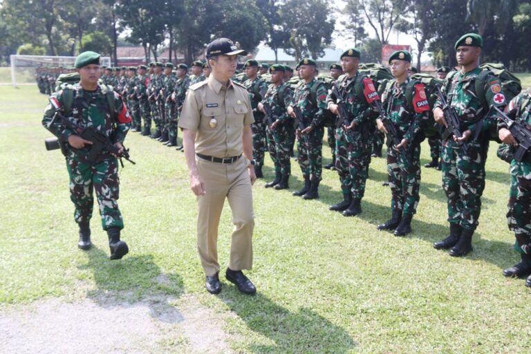 Dedie Rachim Lepas 350 Prajurit Perbatasan RI – Malaysia