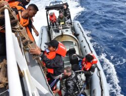Korban Kecelakaan 2 Kapal Milik Ditjen PSDKP di Laut Timor Berhasil Dievakuasi
