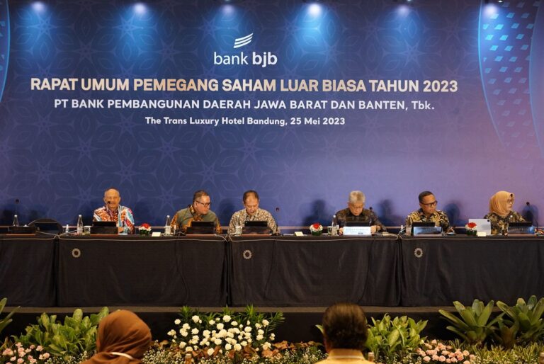 Hadiri RUPS Luar Biasa, Dedie Rachim Harap Bank BJB Terus Berkontribusi
