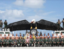 Deputy Foce Commander Unifil Teriakkan kata “Garuda” Saat Kunjungi Satgas FHQSU XXVI-O1 
