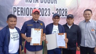 Dede Suhendar Dinata Resmi Jadi Ketua PELTI Kota Bogor, Siap Borong Medali Emas dan Kemajuan Tenis di Kota Bogor