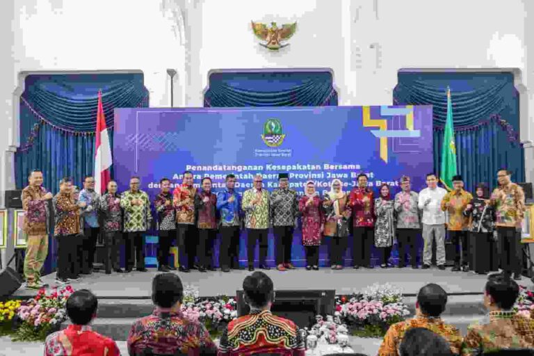 Sekitar Rp 700-an miliar Pendanaan Pemilu Serentak, Kabupaten/Kota se-Jawa Barat Tandatangani Kesepakatan Bersama
