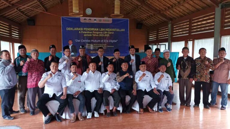 Diharapkan Jadi Pembela Dai, Ulama dan Masyarakat Lemah, LBH HIDAYATULLAH GARUT Dideklarasikan