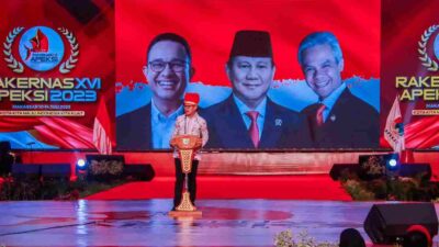 Rakernas APEKSI Undang Prabowo, Ganjar dan Anies untuk Sampaikan Gagasan di Hadapan Wali Kota se-Indonesia