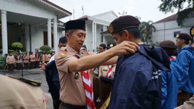 Dedie Rachim Apresiasi Pramuka Kota Bogor Berangkat ke World Scout Jamboree di Korsel dan Raimuna Nasional