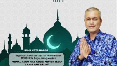 Direksi dan Jajaran RSUD Kota Bogor Mengucapkan Selamat Hari Raya Idul Adha 1444 H