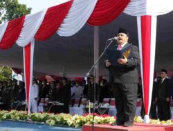 Ketua DPRD Bogor Bacakan Teks Proklamasi di Upacara HUT RI 78