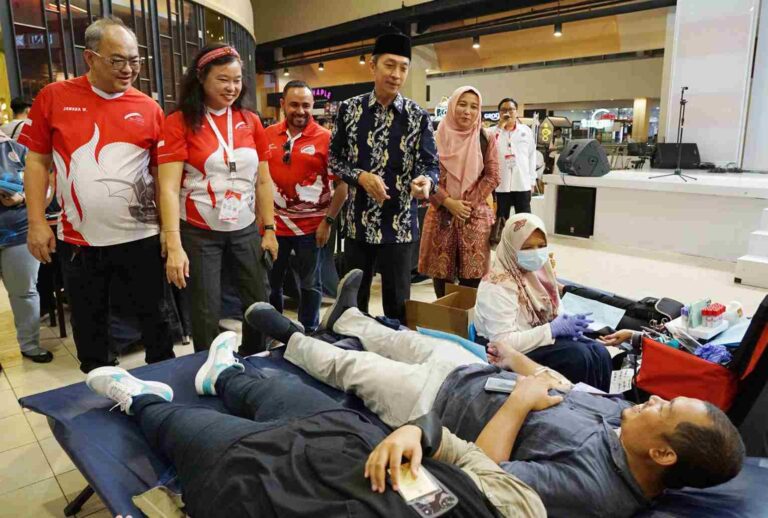 Dedie Rachim Ucapan Terimakasih Untuk Pejuang Kemanusiaan Donorkan Ratusan Kantong Darah di Festival Merah Putih