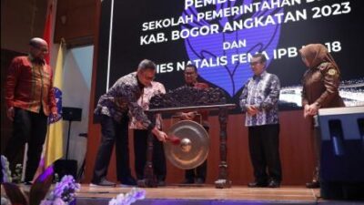 Program Sekolah Pemerintahan Desa Angkatan Tiga Tahun 2023 Dibuka Kembali Kolaborasi Pemkab Bogor Dengan IPB University