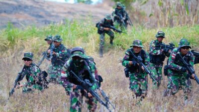Pasukan TNI Pertajam Teknik dan Naluri Bertempur dengan Pasukan US