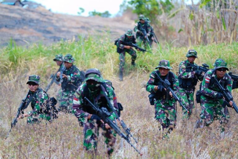Pasukan TNI Pertajam Teknik dan Naluri Bertempur dengan Pasukan US