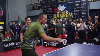 Brigjen Anan Nurakhman Sebut olahraga tenis meja paling populer ke empat di Indonesia