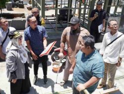 Danone Aqua dan Perumda Tirta Pakuan Tinjauan Progres Pembangunan Pusat Kuliner Jalan Pajajaran