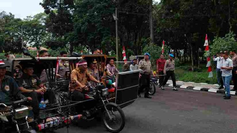 6.000 Abang Becak Siap Jaga Kondusifitas Pemilu 2024
