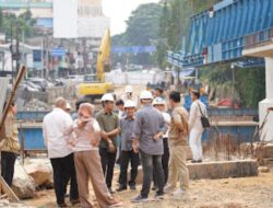Sidak Pembangunan Jembatan Otista, Komisi III Minta Kepastian Pembangunan Selesai Tepat Waktu