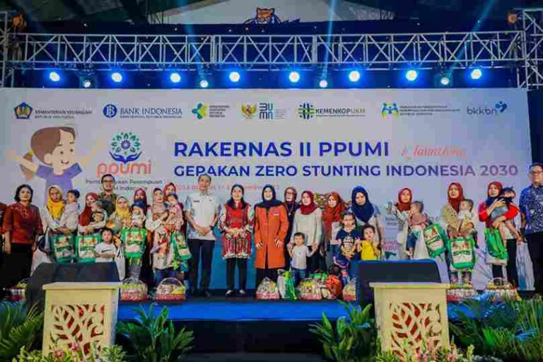 Dedie Rachim Dampingi Menteri PPPA Launching Gerakan Zero Stunting Indonesia 2030 di Kota Bogor