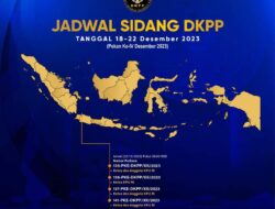 DKPP Akan Periksa Ketua dan Anggota KPU RI Dalam Empat Perkara Pada 22 Desember 2023