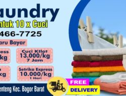 ANB Laundry: Laundry Kiloan dengan Harga Terjangkau di Bogor Barat