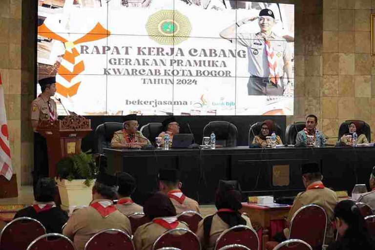 Dedie Rachim Tantang Pramuka Kota Bogor Jadi Garda Terdepan Penurunan Kriminalitas