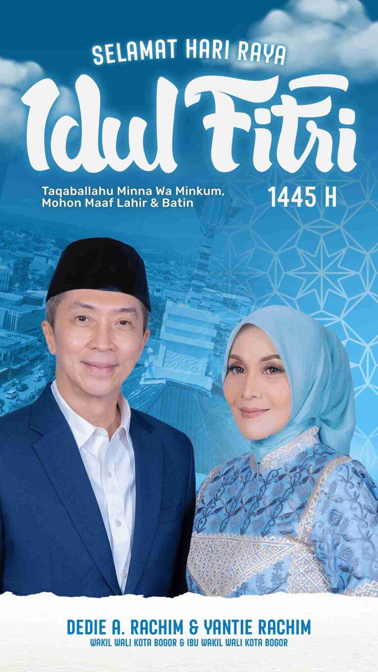 Dedie A Rachim & Yantie Rachim Mengucapkan Selamat Hari Raya idul Fitri 1445 Hijriyah
