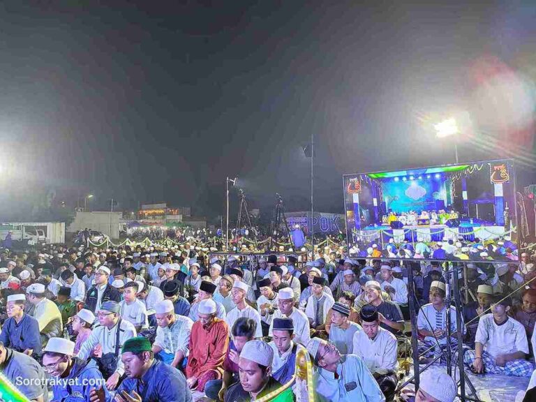 Depok Bergema Sholawat, Habib Abdullah dan RKH. Inayatullah Pimpin Haul Akbar Al Habib Alwi bin Abdullah bin Shahab ke-32