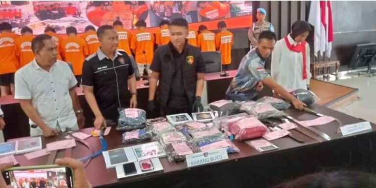 Tawuran Maut di Kota Bogor: 12 Pelajar Ditangkap, 1 Tewas dan 1 Luka Berat