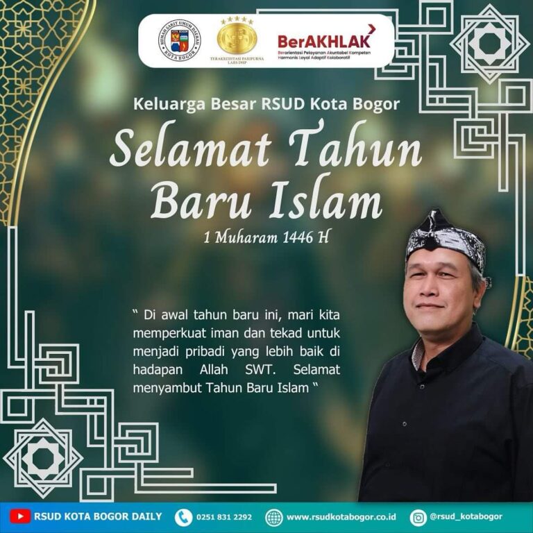 RSUD Kota Bogor Mengucapkan Selamat Tahun Baru Islam 1 Muharam 1446 H