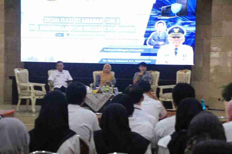 Tingkatkan Keamanan Data Kota Bogor: Diskominfo Gandeng BSSN dan Ahli Siber