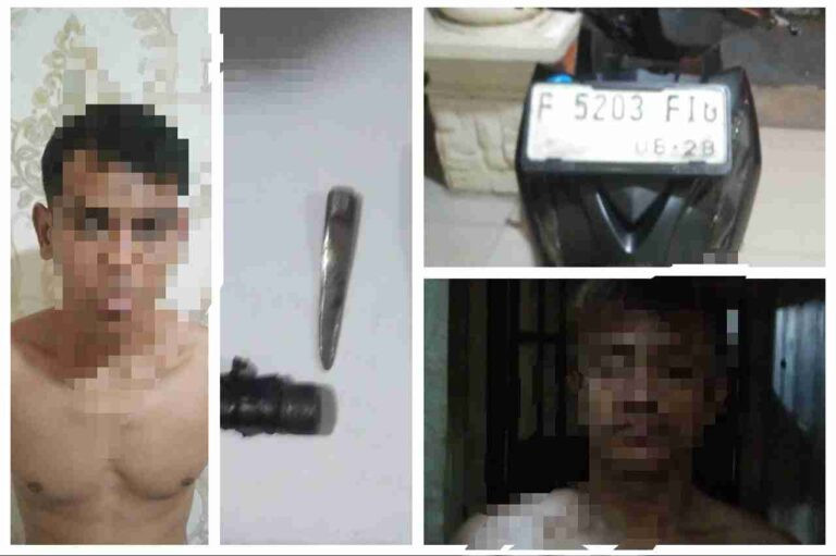 Dua Pelaku Curanmor di Jasinga Berhasil Ditangkap