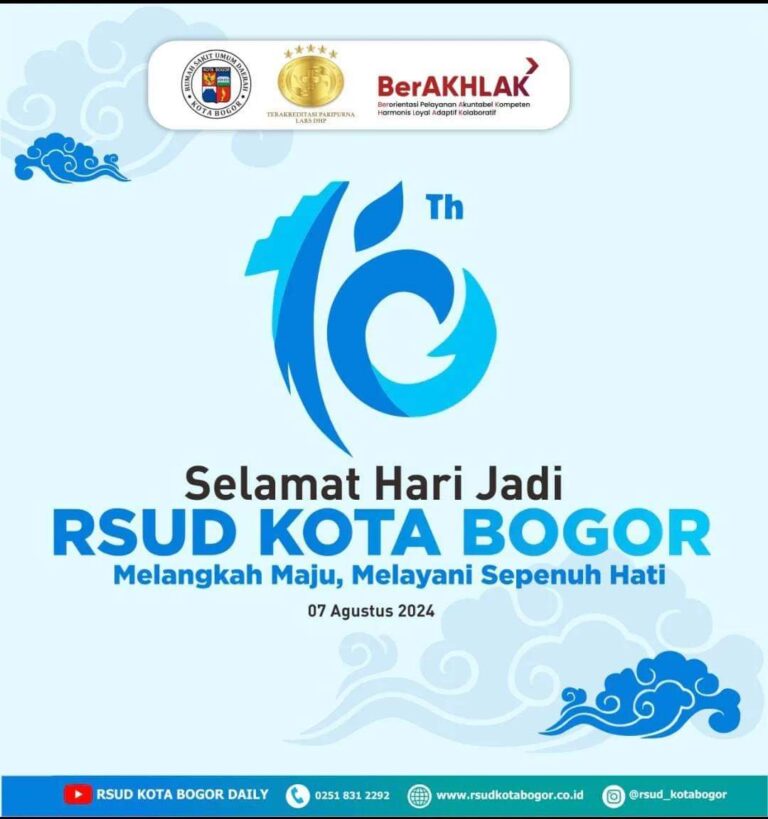 Selamat Hari Jadi RSUD Kota Bogor ke 10