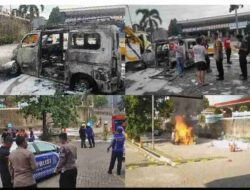 Mobil Ambulance Kebakaran di Rest Area Shell Jagorawi