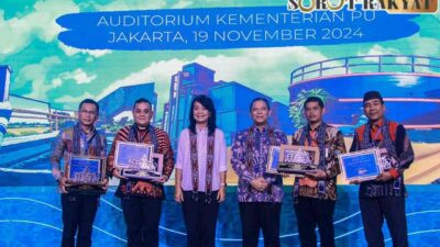 Kota Bogor Raih Penghargaan Nasional sebagai Pendamping Terbaik Pembangunan IPA Cipinang Gading