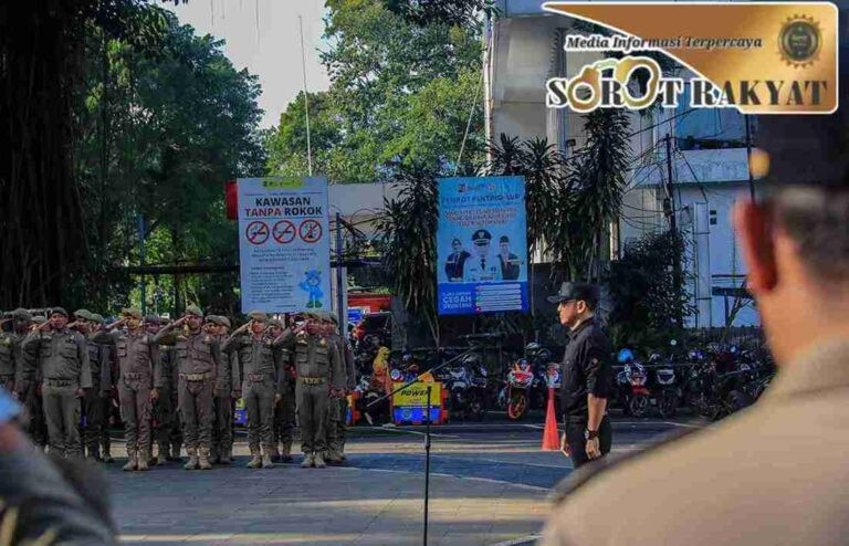 H-1 Pencoblosan, Pj Wali Kota Bogor Cek Kesiapan Satlinmas Dukung Pilkada