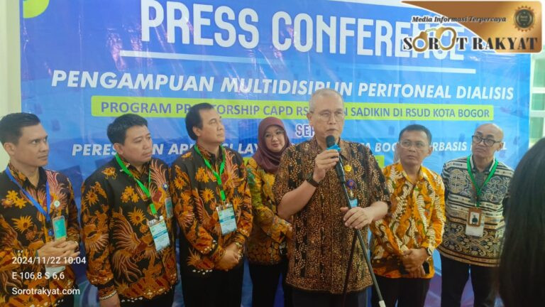 Pasien Penderita Gagal Ginjal Kini Bisa Gunakan Layanan CAPD di RSUD Kota Bogor