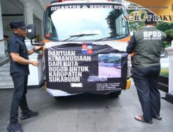 Kota Bogor Peduli: Bantuan Darurat Mengalir ke Korban Banjir Sukabumi Selatan, 10 Personel BPBD Dikerahkan