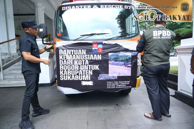 Kota Bogor Peduli: Bantuan Darurat Mengalir ke Korban Banjir Sukabumi Selatan, 10 Personel BPBD Dikerahkan