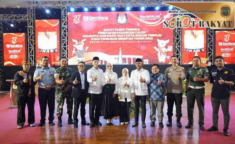 Hery Antasari Apresiasi Suksesnya Pilkada Kota Bogor, Dedie-Jenal Resmi Pimpin Kota Hujan