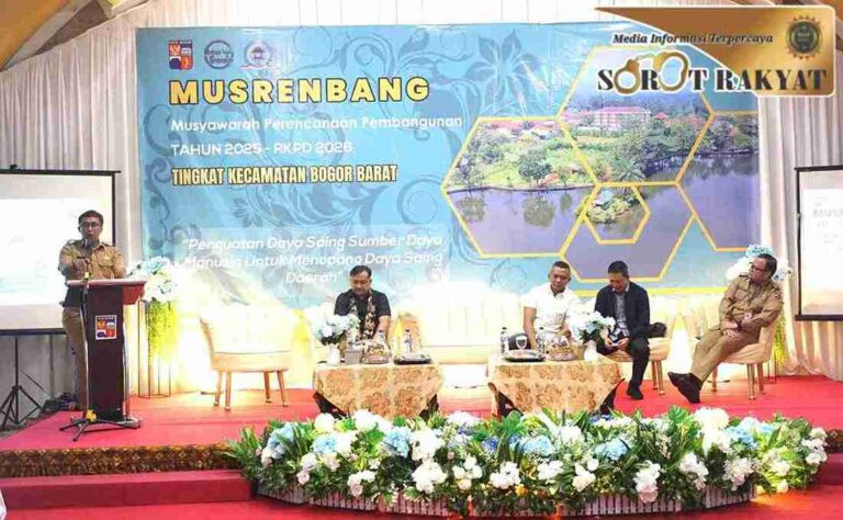 300 Usulan Warga Jadi Sorotan di Musrenbang Bogor Barat, Fokus Perkuat SDM untuk Masa Depan Lebih Baik