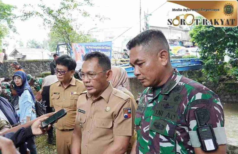 Presiden Prabowo ‘Instruksikan’ Pembersihan Sungai Cipakancilan, Pemkot Bogor-TNI Bergerak Cepat, Sangsi Diterapkan