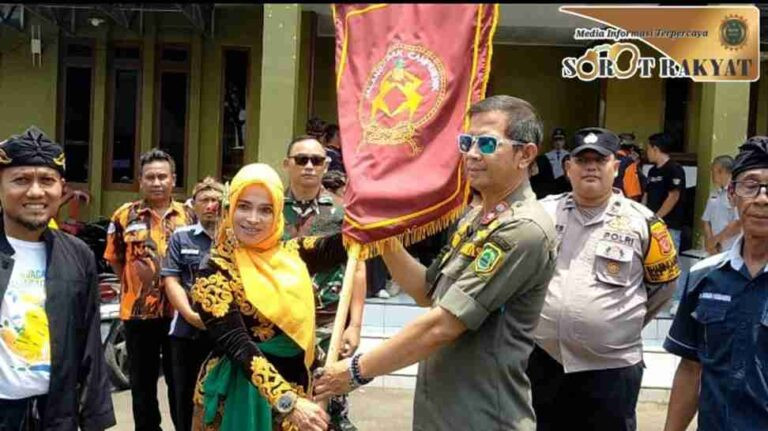 Kirab Pataka “Campernik” Meriahkan Milangkala ke-44 Kecamatan Jalancagak, Subang